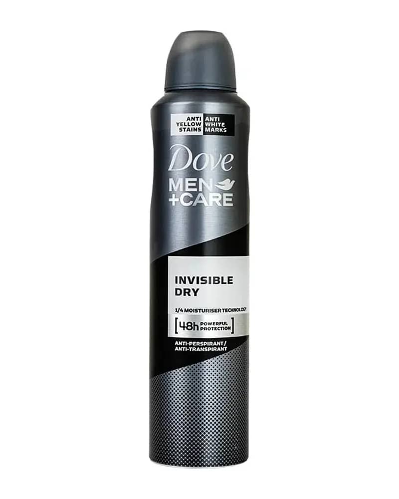 اسپری ضد تعریق مردانه داو مدل Invisible Dry (250 میل)