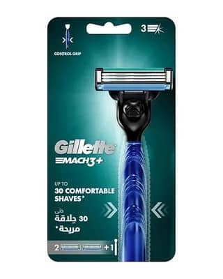 خودتراش ژیلت مدل به همراه دو یدک مدل Mach3+