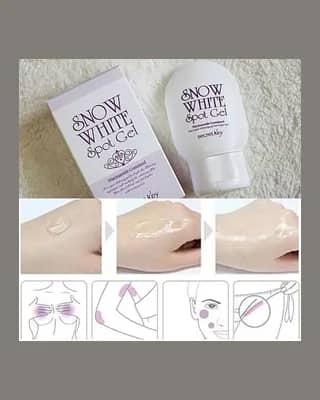 ژل ضدلک و سفید کننده بدن سکرت کی مدل Snow White Spot Gel