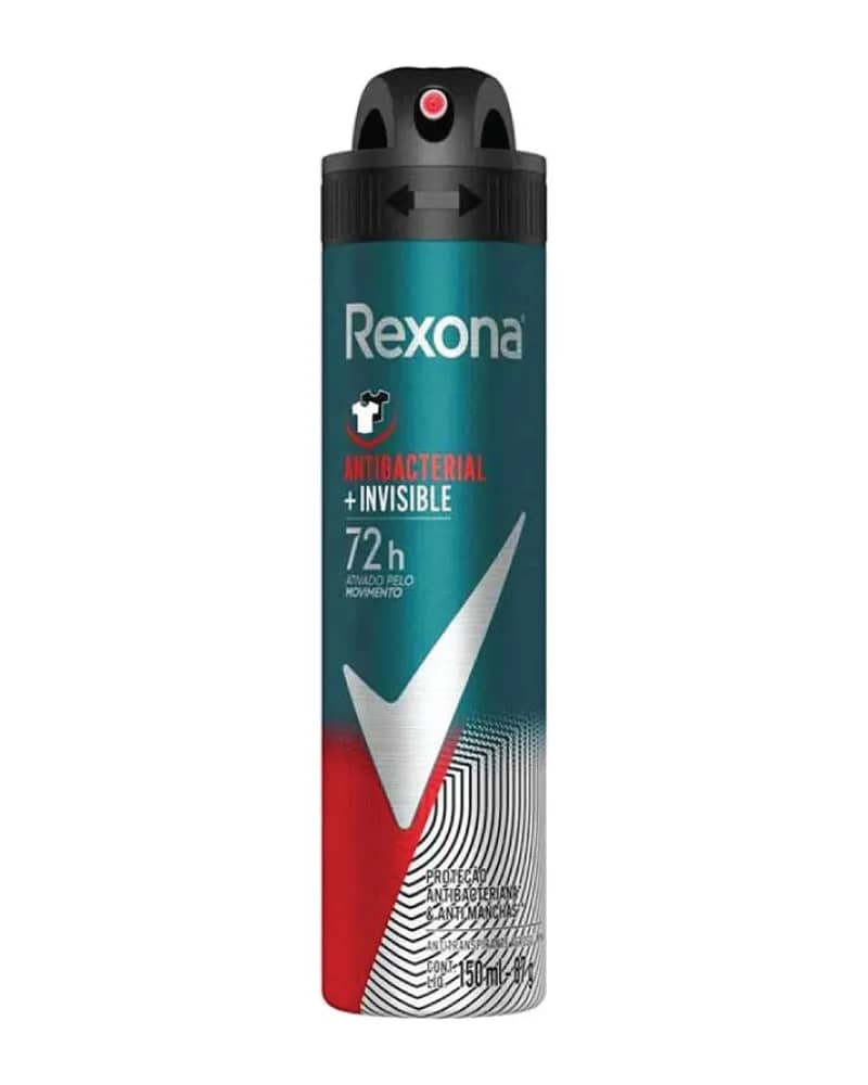 اسپری مردانه 72 ساعته رکسونا مدل Antibacterial Invisible