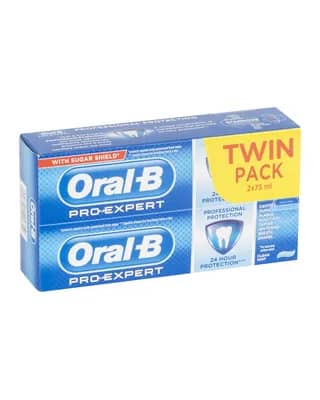 پک 2تایی خمیردندان اورال بی سری Pro Expert مدل Professional Protection
