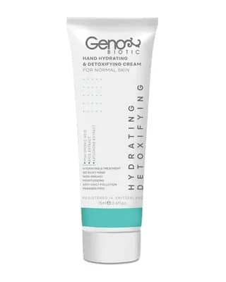 کرم دست رطوبت رسان و دتوکسیفای کننده مناسب پوست نرمال و چرب ژنوبایوتیک