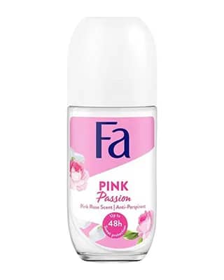 مام رولی ضد تعریق 48 ساعته زنانه فا مدل Pink Passion