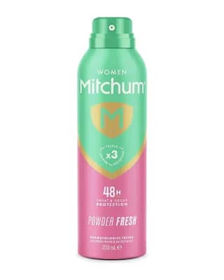 اسپری ضدتعریق 48 ساعته زنانه میچام مدل Powder Fresh