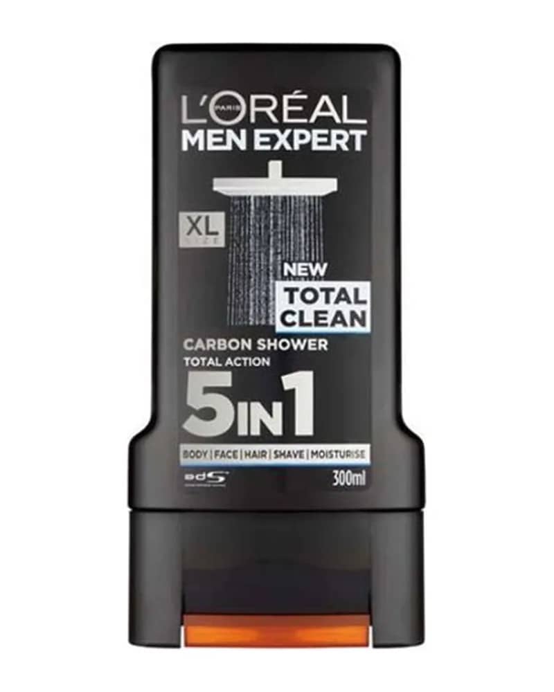 ژل دوش ٥ کاره آقایان لورال مدل Total Clean