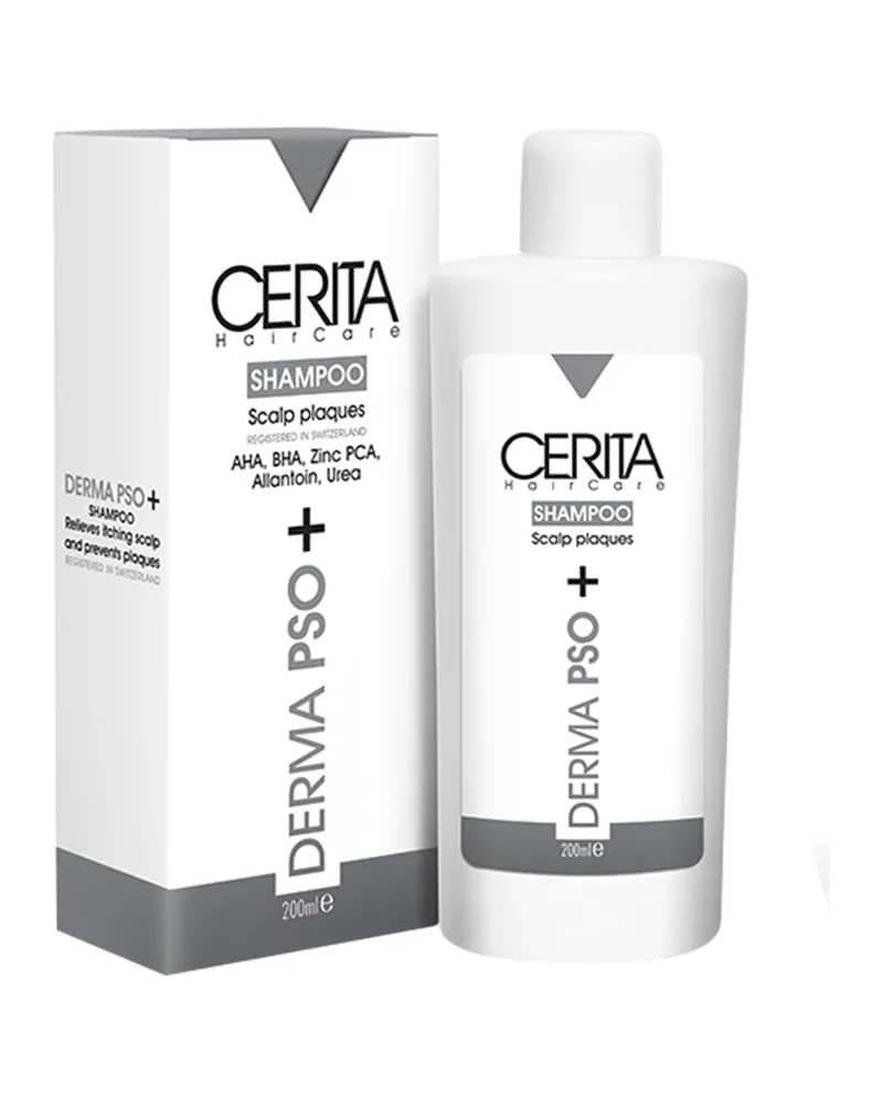 شامپو کنترل کننده پوسته سر پسوریازیس سریتا مدل Derma PSO