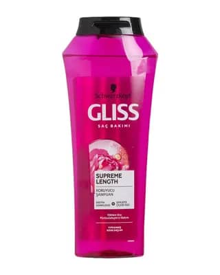 شامپو تقویت کننده موهای بلند گلیس صورتی Supreme Length (500 میل)