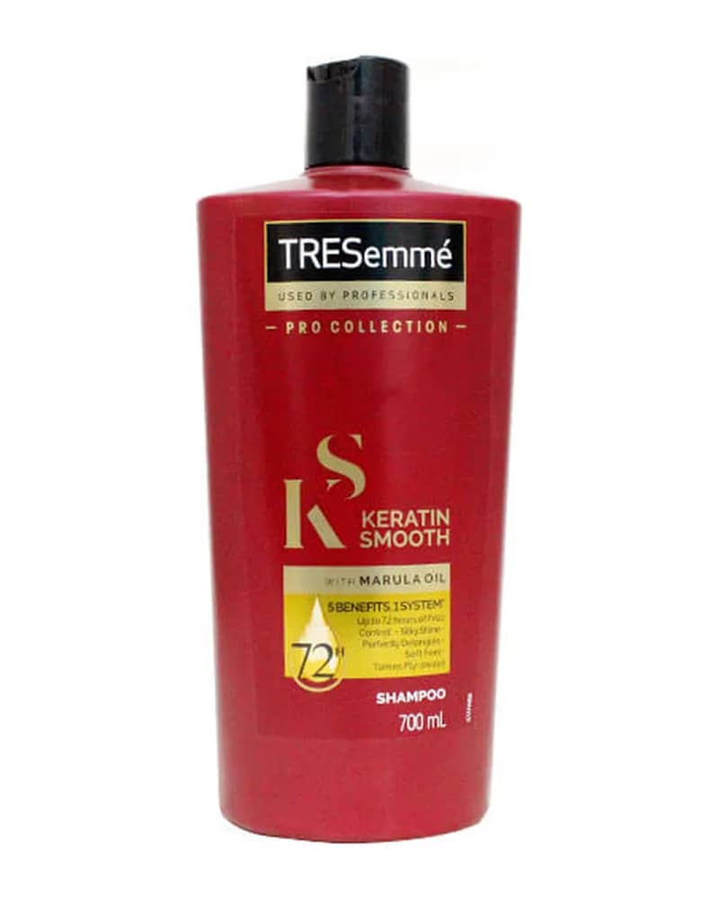 شامپو کراتینه 700 میل ترزمه قرمز مدل Keratin Smooth