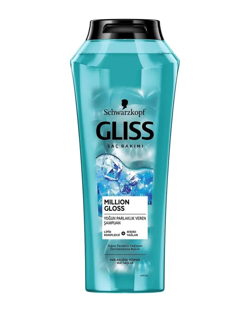 شامپو براق کننده مو گلیس مدل Millon Gloss