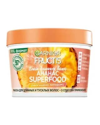 ماسک مو نرم کننده مخصوص موهای خشک عصاره آناناس گارنیه مدل Fructis
