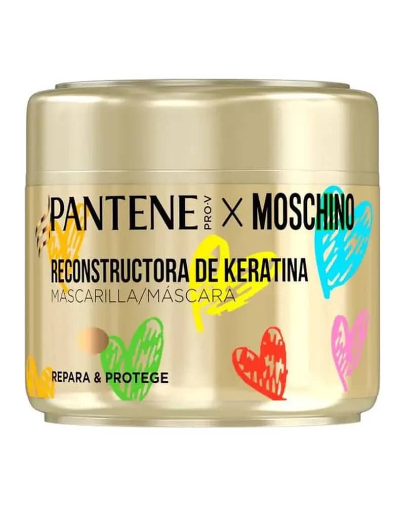 ماسک مو کراتین بازسازی کننده مناسب موهای آسیب دیده پنتن مدل Moschino