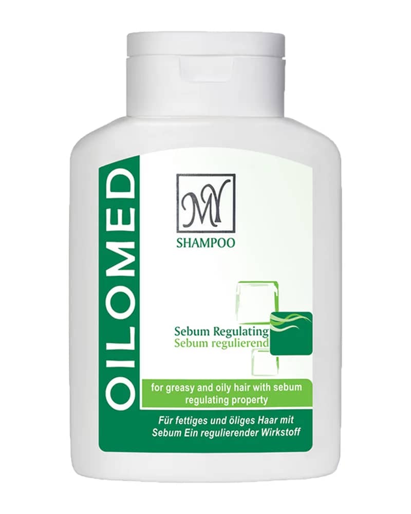 شامپو تنظیم کننده چربی سر مای مدل Oilomed