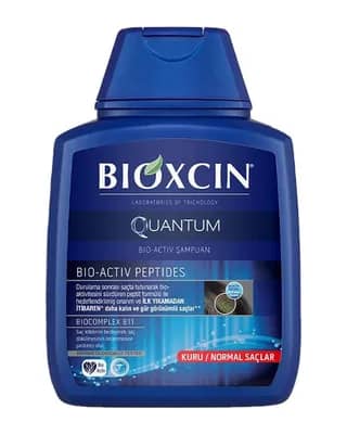 شامپو ضد ریزش مناسب موهای خشک بیوکسین مدل Quantum (300 میل)