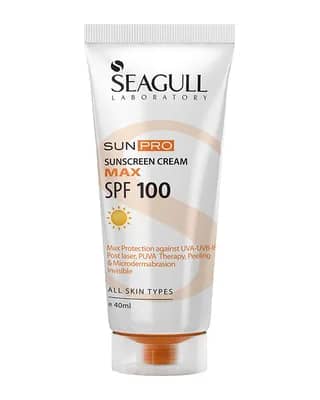 کرم ضد‌آفتاب با SPF 100 سی گل - بدون رنگ