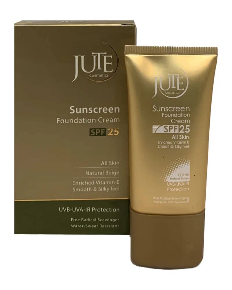 ضد آفتاب کرم پودری ژوت با SPF25 مناسب انواع پوست