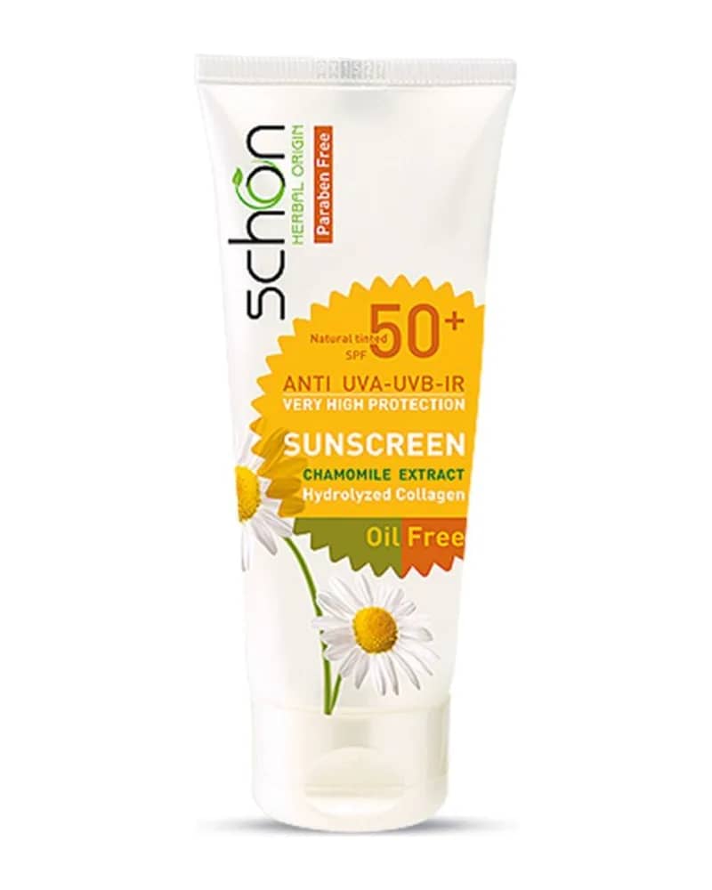 کرم ضد آفتاب رنگی فاقد چربی شون با +SPF50