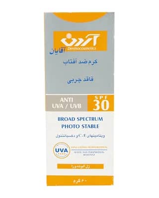 کرم ضد آفتاب فاقد چربی آقایان آردن با SPF 30