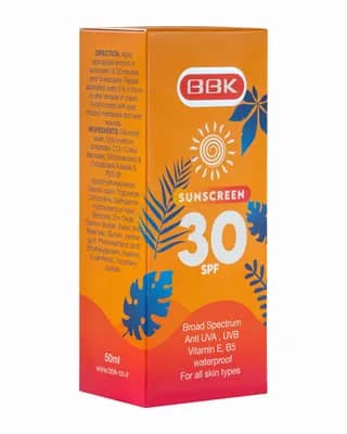 کرم ضد آفتاب رنگی SPF30 ببک - بژ طبیعی
