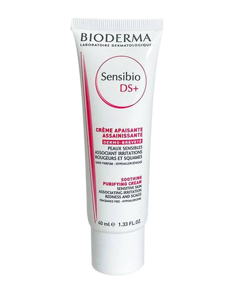 ژل کرم التیام بخش پوست دارای قرمزی و پوسته ریزی بایودرما مدل +SENSIBIO DS