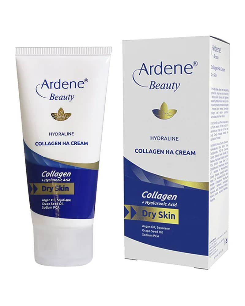 کرم مرطوب کننده و آبرسان آردن بیوتی مدل Hydraline حاوی کلاژن مخصوص پوست های خشک