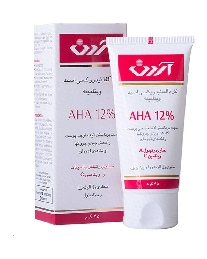 کرم لایه بردار آردن12 درصد AHA