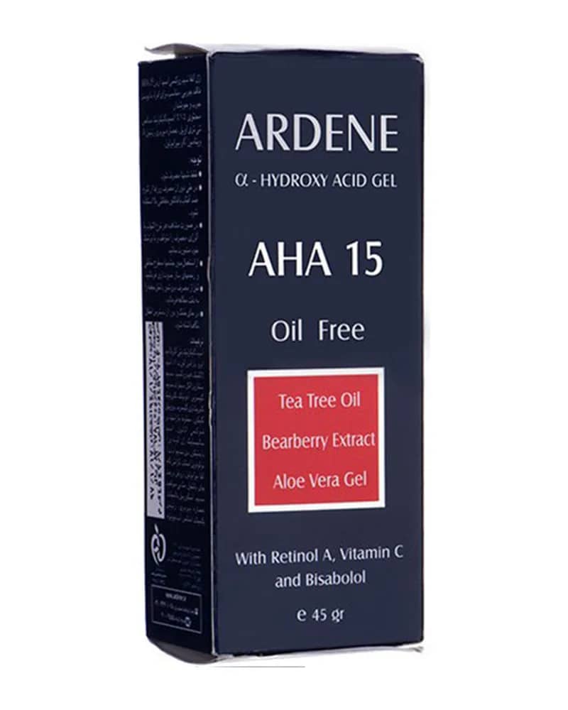 ژل لایه بردار فاقد چربی آردن مدل AHA 15%