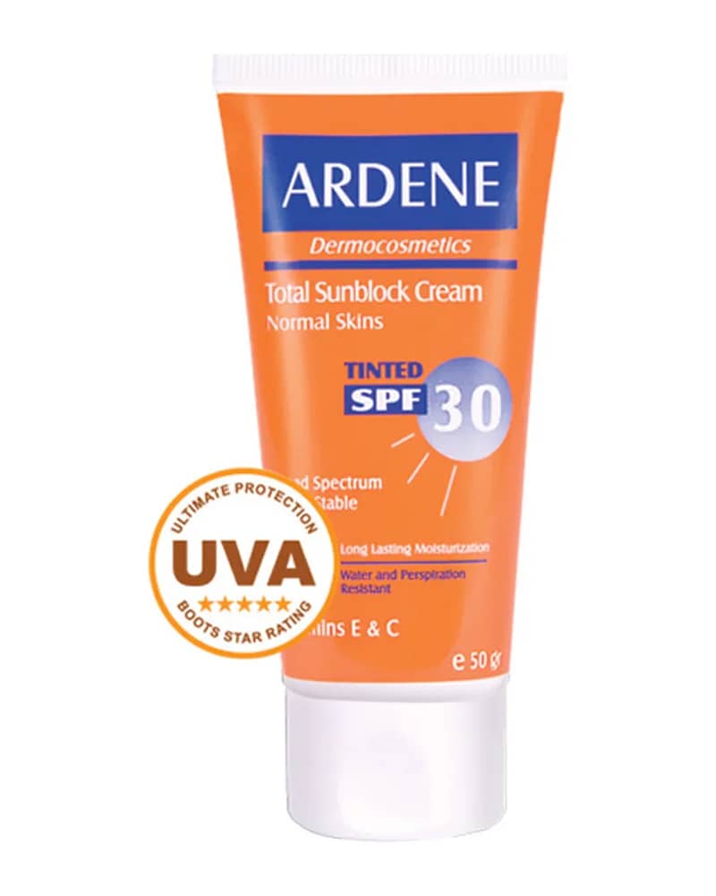 کرم ضد آفتاب ویتامینه رنگی آردن با SPF 30