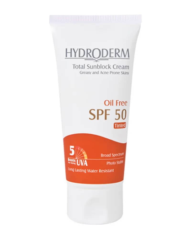 کرم ضد آفتاب فاقد چربی هیدرودرم با SPF50