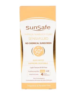 کرم ضد آفتاب رنگی سان سیف مدل Viti Sense با SPF 50 - بژ طبیعی