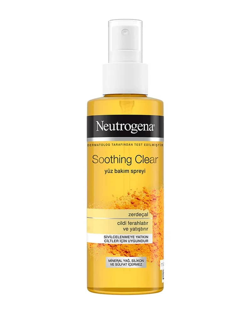 تونر شاداب کننده پوست عصاره زردچوبه نوتروژینا مدل Soothing Clear