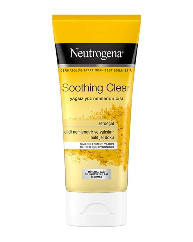 آبرسان صورت عصاره زردچوبه نوتروژینا مدلSoothing Clear  فاقد چربی