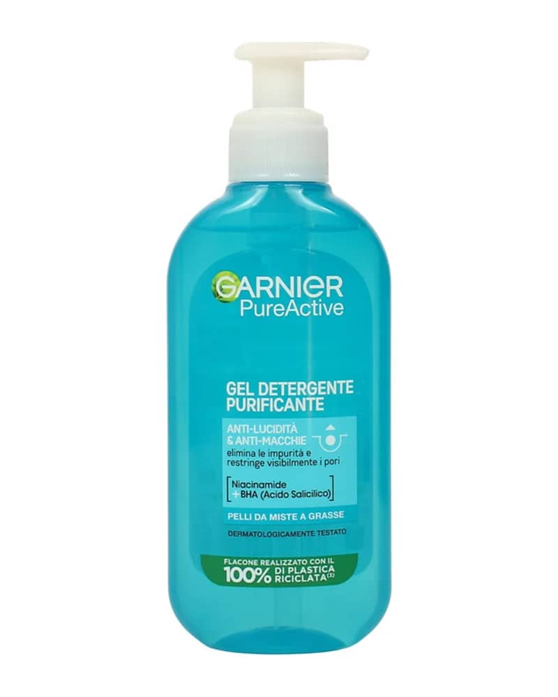 ژل شستشوی مناسب پوست چرب و مختلط گارنیه مدل Pure Active