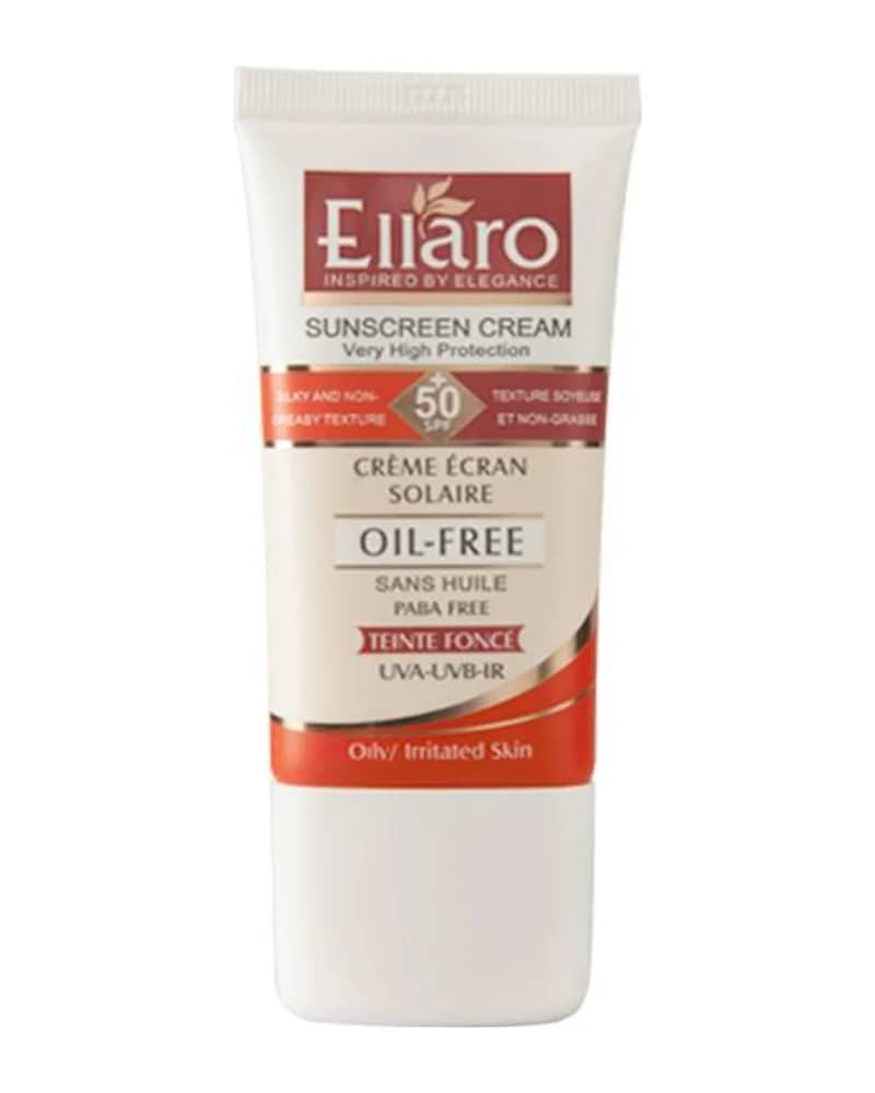 کرم ضد آفتاب فاقد چربی الارو SPF50 مناسب پوست چرب - بدون رنگ