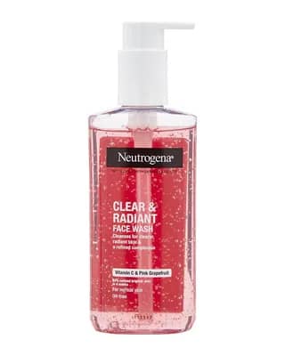 ژل شستشوی شفاف کننده گریپ فروت نوتروژینا مدل Clear & Radiant
