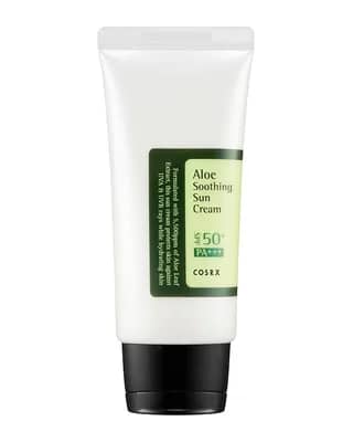 ضدآفتاب آبرسان و تسکین دهنده آلوئه ورا کوزارکس SPF+++50