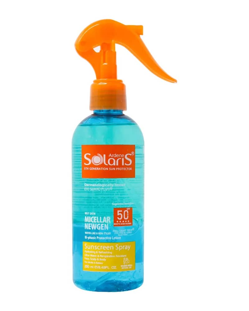 لوسیون دوفازی ضدآفتاب فاقد چربی +SPF50 آردن