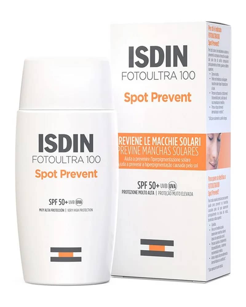 ضد آفتاب بی رنگ ضد لک ایزدین مدل Spot Prevent