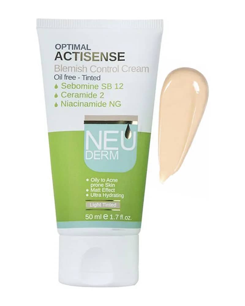 کرم ضد جوش رنگی نئودرم مدل Actisense