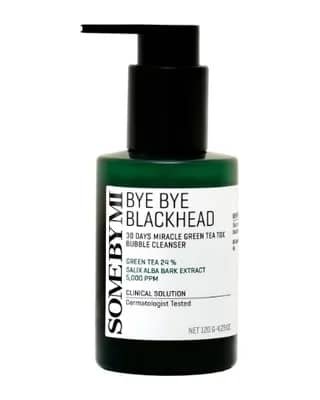 ماسک و شوینده حبابی چای سبز سام بای می مدل Bye Bye Blackhead