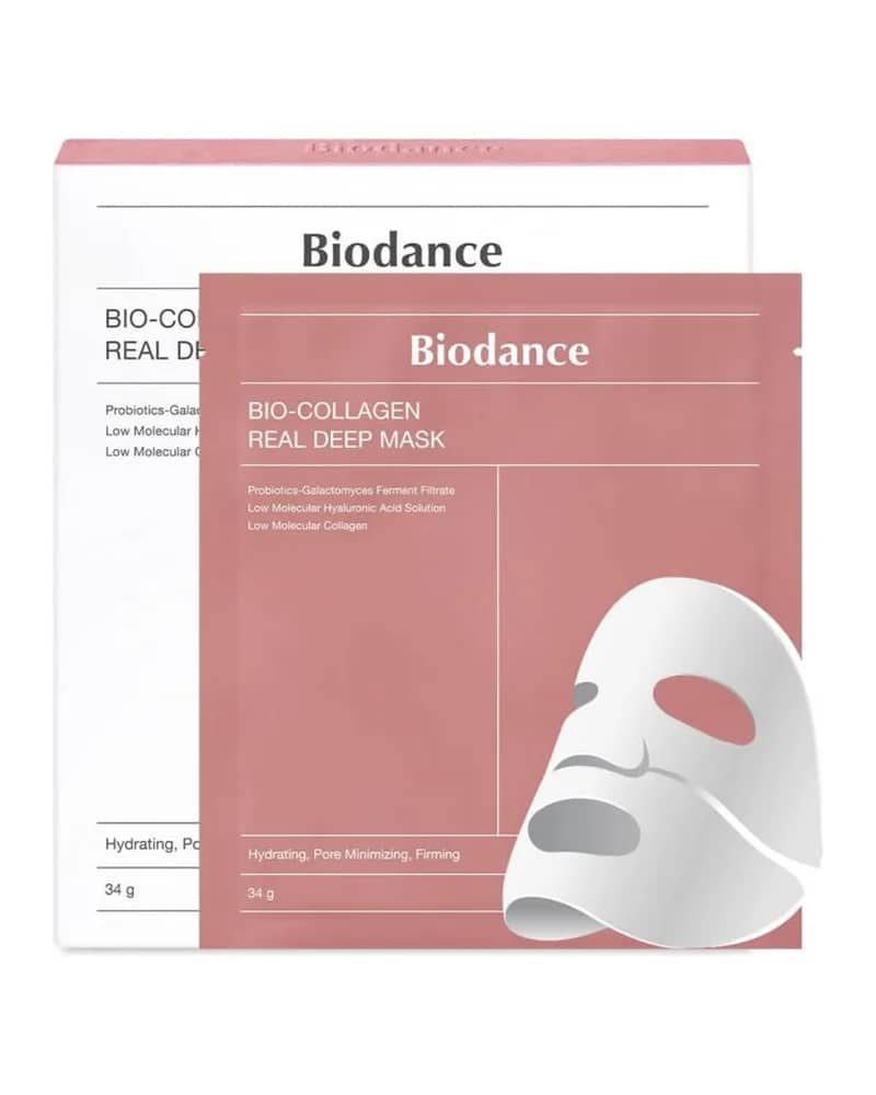 ماسک جوانساز قوی و احیا کلاژن بایودنس Biodance (4 عددی)