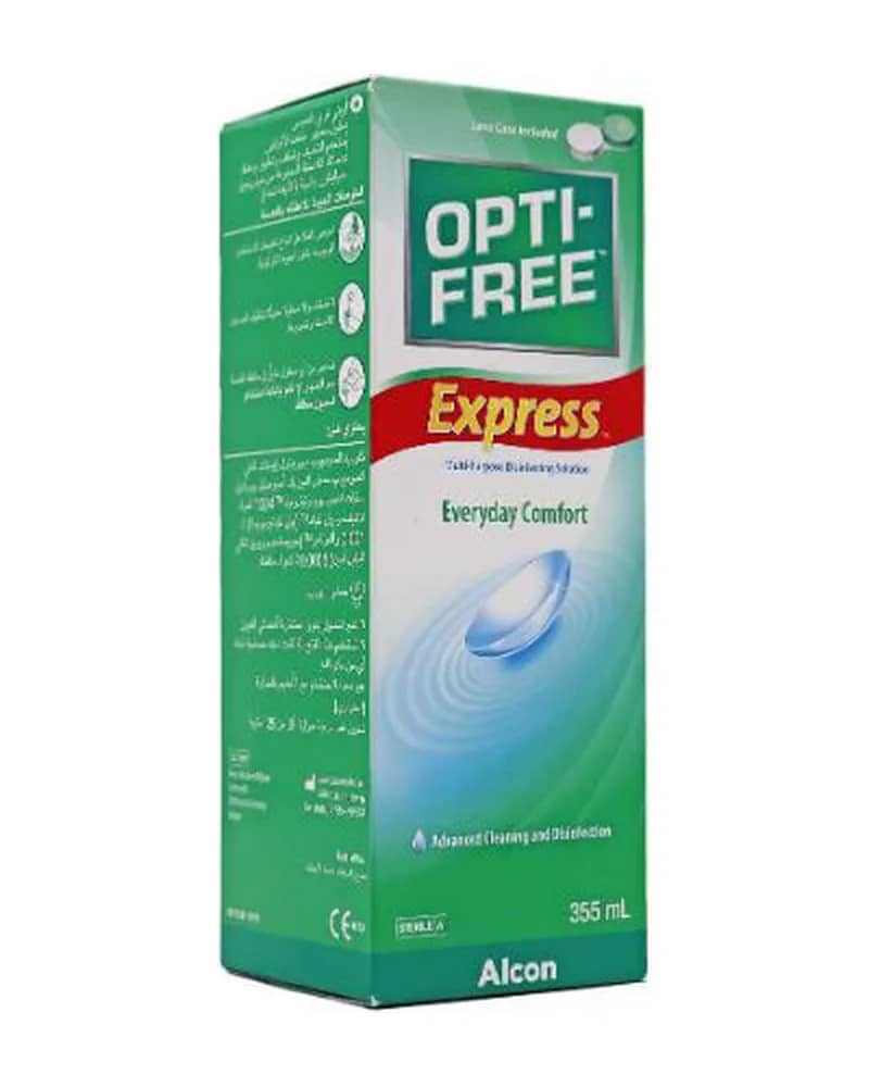 محلول شستشوی لنز آلکن مدل Opti Free Express