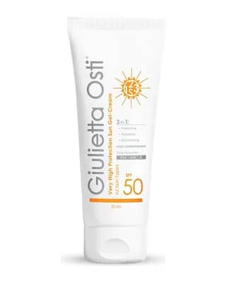 کرم ژل ضد آفتاب مناسب انواع پوست spf 50 جولیتا اُستی