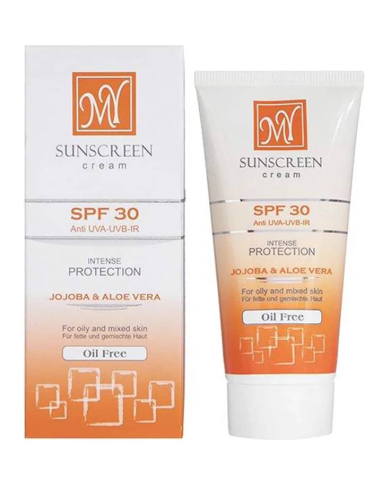 کرم ضد آفتاب مای مناسب برای پوست چرب با SPF 30 - بدون رنگ