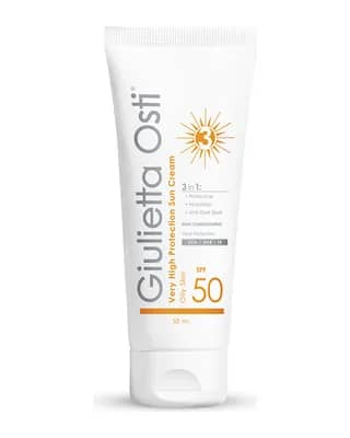 کرم ضد آفتاب بی رنگ spf 50 پوست چرب جولیتا اُستی