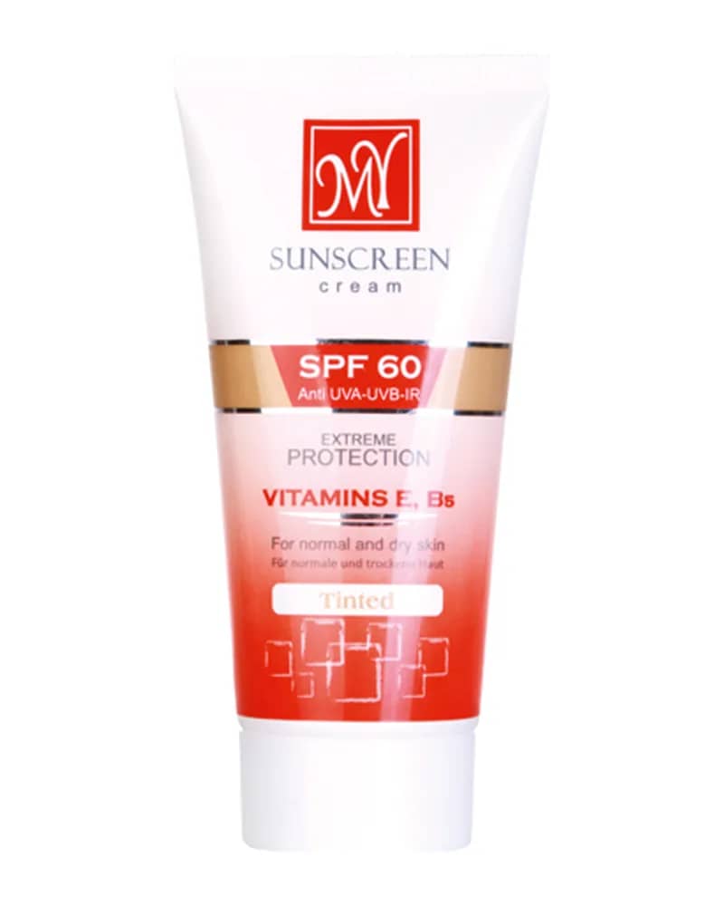 کرم ضد آفتاب رنگی مای  با SPF 60 مناسب برای پوست های نرمال و خشک