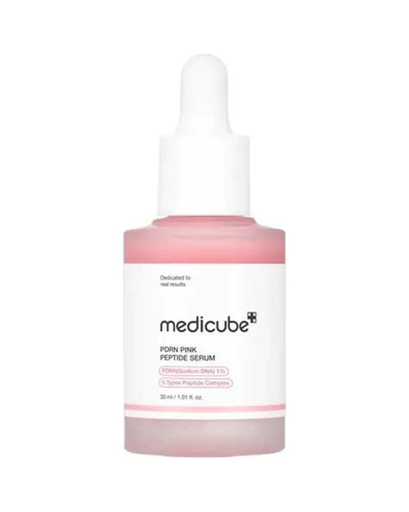 سرم صورتی پپتاید جوانساز مدی کیوب PDRN Pink Peptide