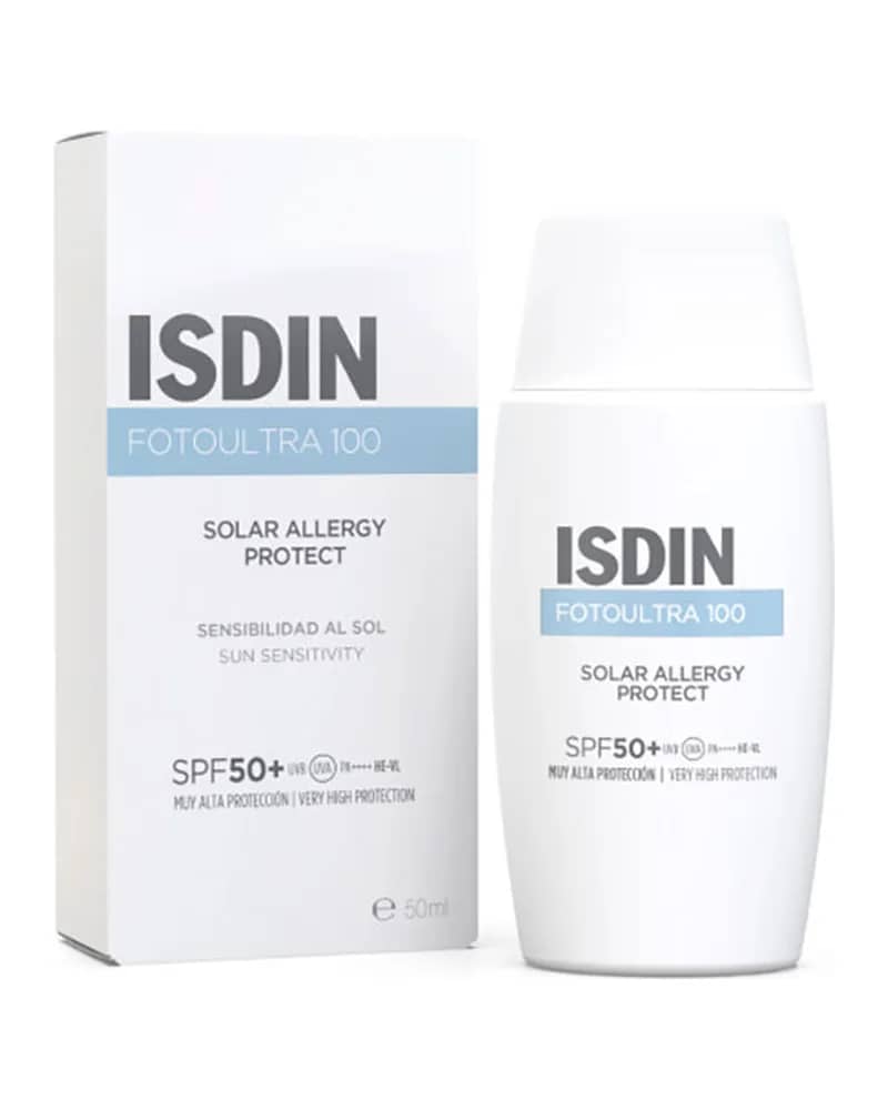 فلوئید ضد آفتاب سولار آلرژی SPF 50+  ایزدین مدل Solar Allergy