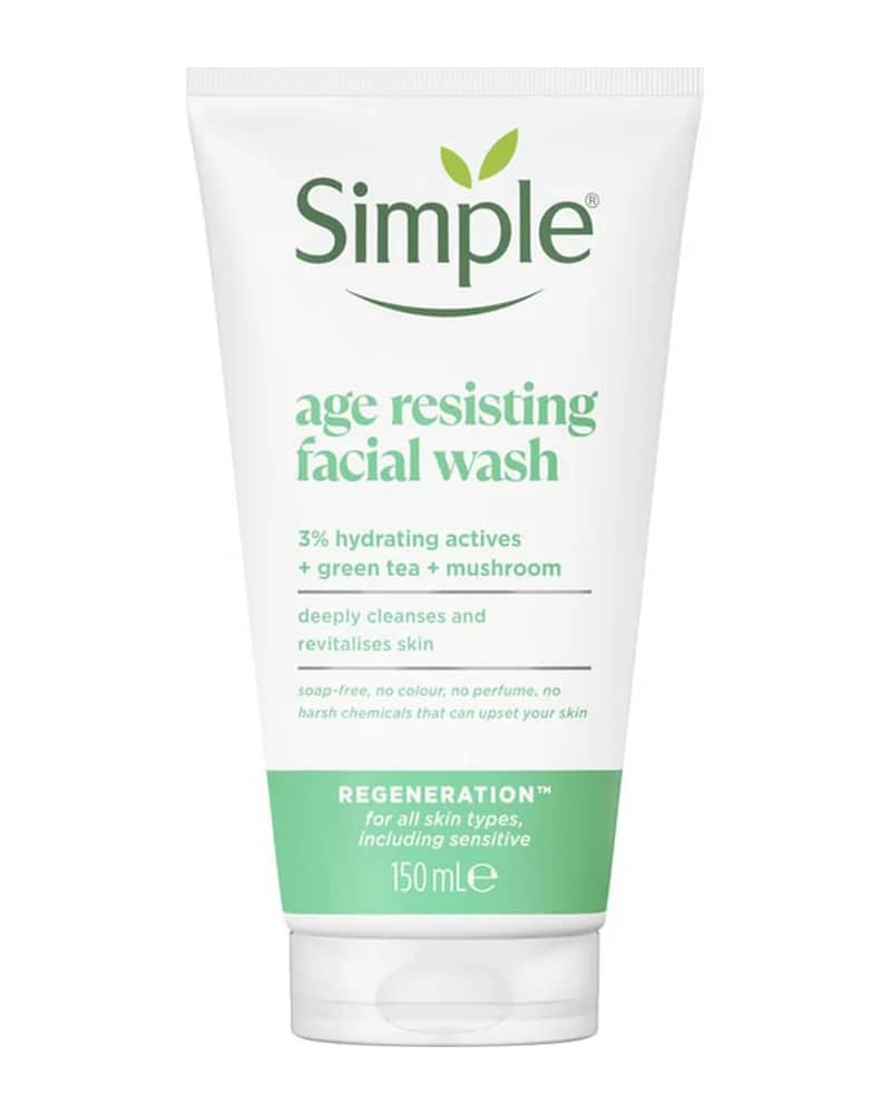 ژل شستشوی ضد پیری سیمپل مدل Age Resisting