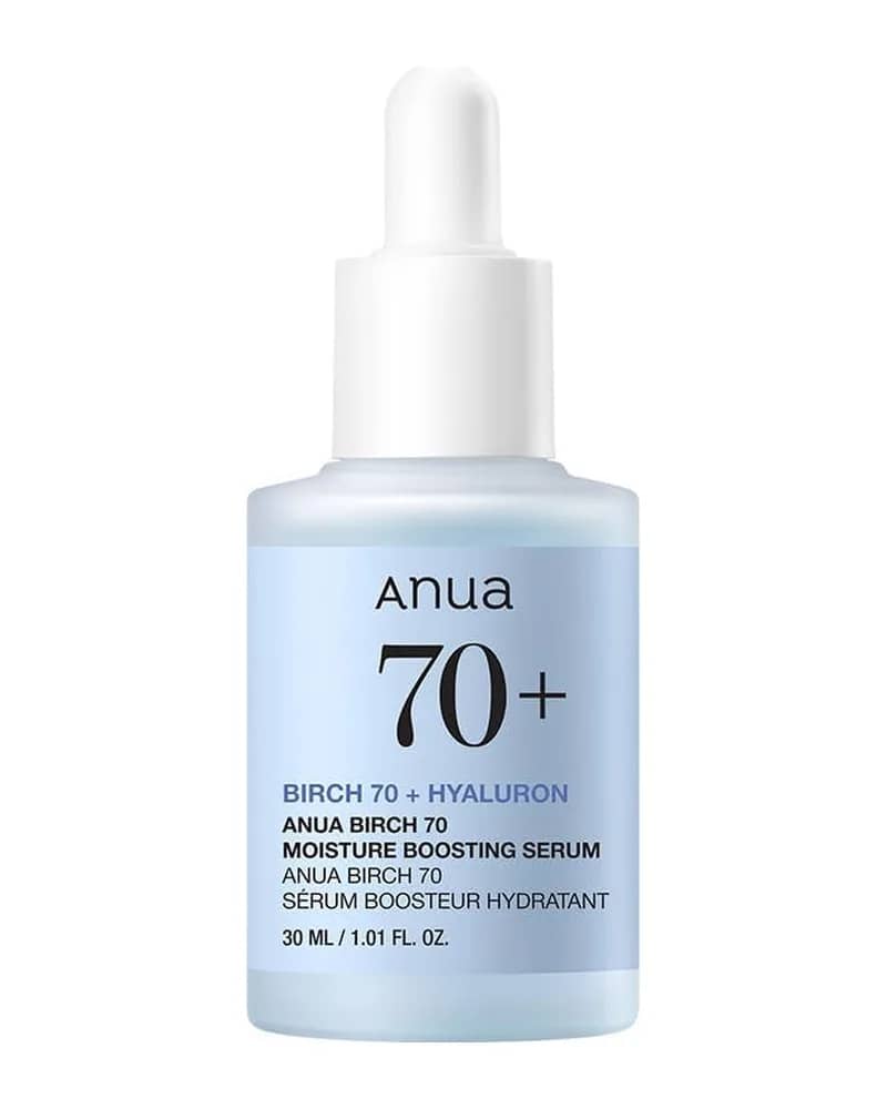 سرم مرطوب کننده و تقویت کننده صورت آنوا مدل Birch 70 Moisture