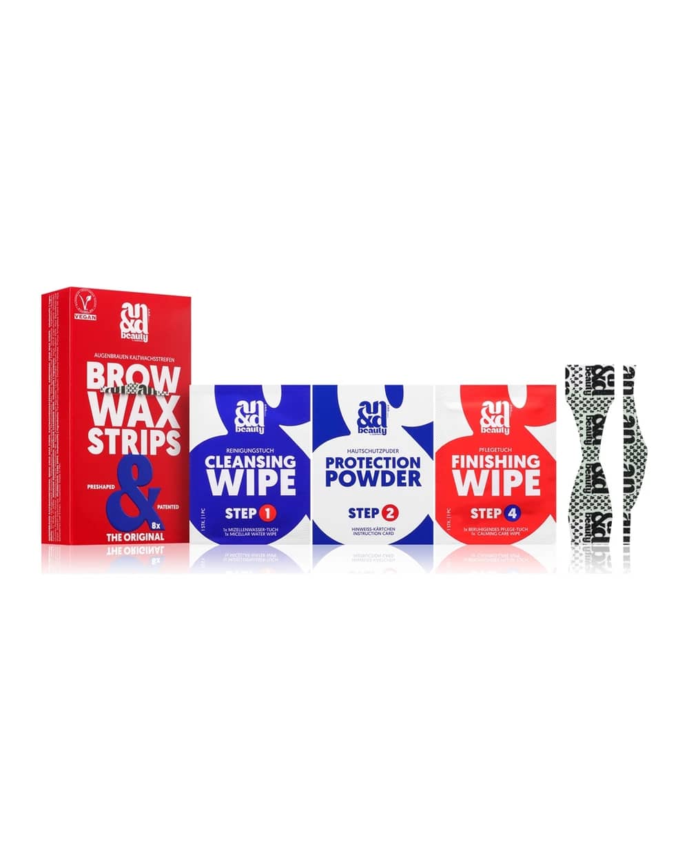 A.N.D. Beauty Wax Strips Brow